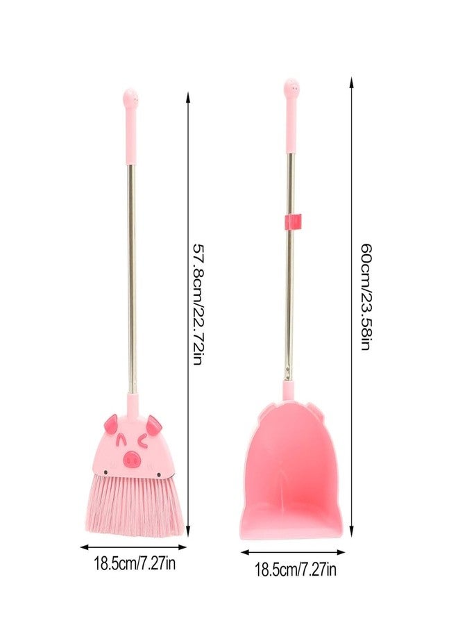 DHVYANT MART Classic Mini Broom & Dustpan Set with Stainless Steel Handle for Kids | Housekeeping Helper Tools | Used for Indoor & Outdoor | Perfect for Toddlers & Preschooler | Pack of 1 - Image 2